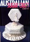 Two Tier wedding cake made by Kath Swansbra of Parkes, New South Wales.